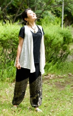 タイダイレーヨンアラジンパンツ - サブ2