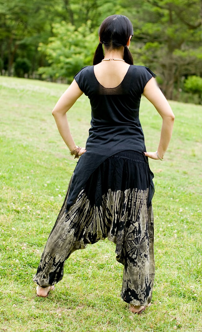 タイダイレーヨンサルエルパンツ の通販 - TIRAKITA.COM