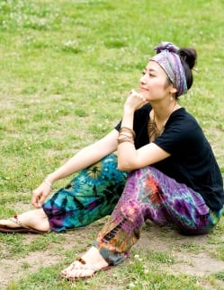 タイダイレーヨンリラックスパンツ【オールタイダイ】 - サブ2