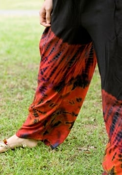 タイダイレーヨンリラックスパンツ　【ハーフタイダイ】 - サブ3