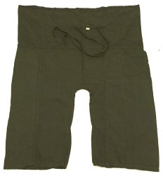 シンプルコットンタイショートパンツ - オリーブの商品写真