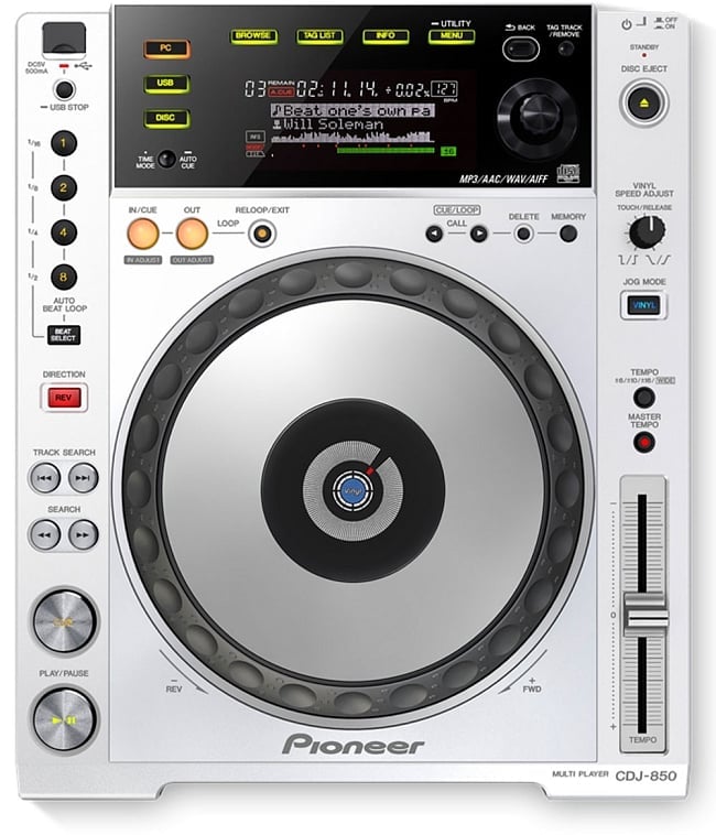 Pioneer CDJ-850-w 2台セット [レンタル・片道送料込]の写真1枚目です。CDJ-850の2台レンタルセットです。CDJ,CDJ レンタル,イベント,レンタル,DJ機材,DJ機器
