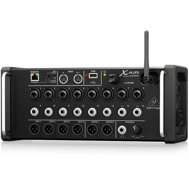 X AIR XR16 デジタルミキサー - BEHRINGER(ベリンガー) [レンタル・片道送料込]の写真イベント,レンタル,DJ機材,DJ機器
