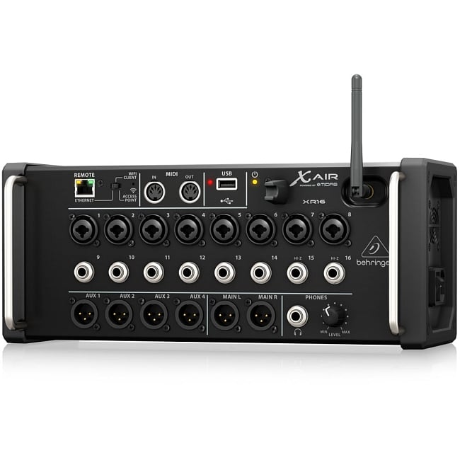 X AIR XR16 デジタルミキサー - BEHRINGER(ベリンガー) [レンタル・片道送料込]の写真1枚目です。最新のデジタルミキサー、X AIR XR16のレンタルですイベント,レンタル,DJ機材,DJ機器