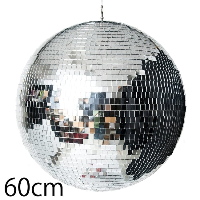 ミラーボール 60cm [レンタル]の写真ミラーボール,イベント,レンタル,DJ機材,DJ機器