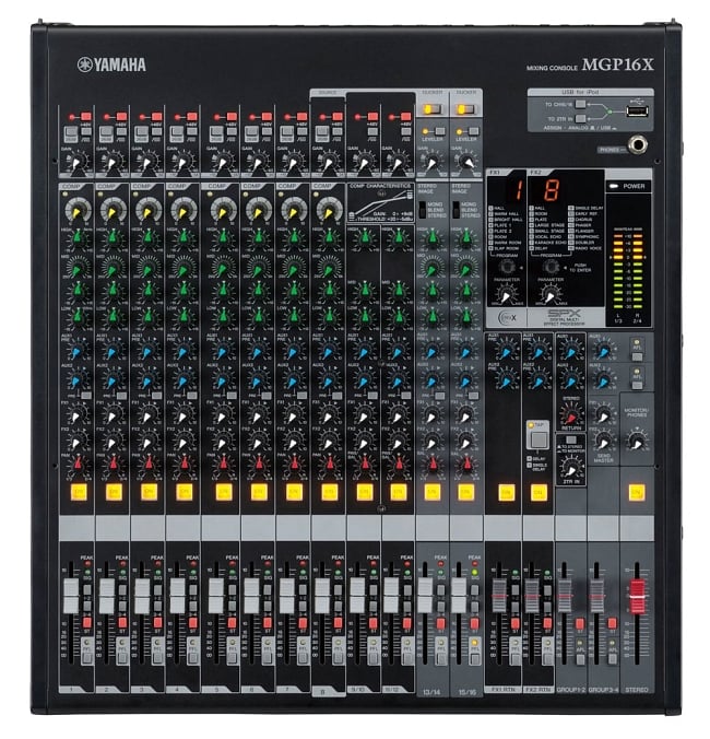 YAMAHA MGP16X ミキシングコンソール [レンタル]の写真イベント,レンタル,DJ機材,DJ機器