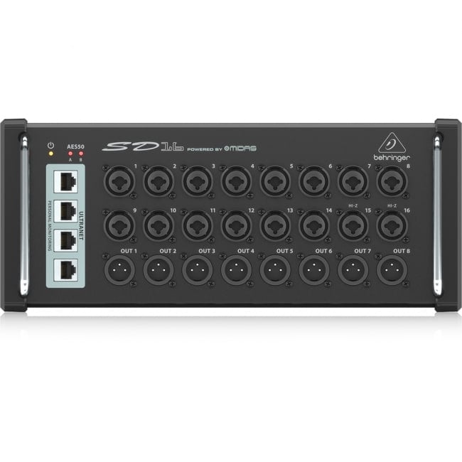 SD16 16in/8out デジタルステージボックス - BEHRINGER ( ベリンガー )[レンタル・片道送料込]の写真ミキサー,イベント,レンタル,DJ機材,DJ機器
