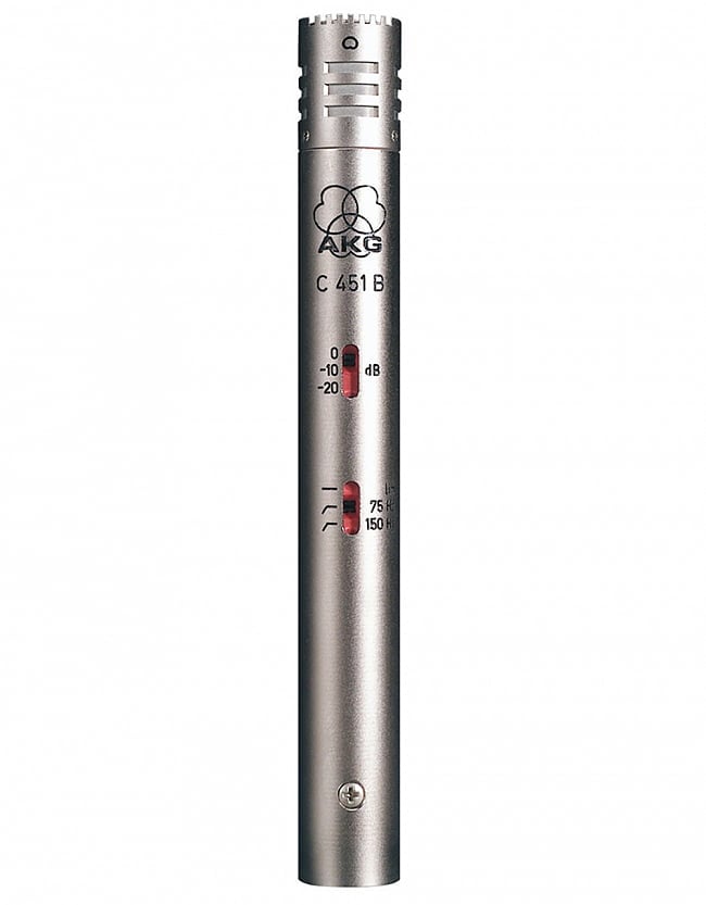 AKG(アーカーゲー) C451B - コンデンサーマイク[レンタル]の写真マイク,Shure,イベント,レンタル,PA機材,PA機器