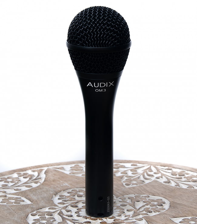 Audix OM3 - ボーカル用マイク[レンタル]の写真1枚目です。評価の高いボーカル用マイクOM3のレンタルですマイク,Audix,イベント,レンタル,PA機材,PA機器