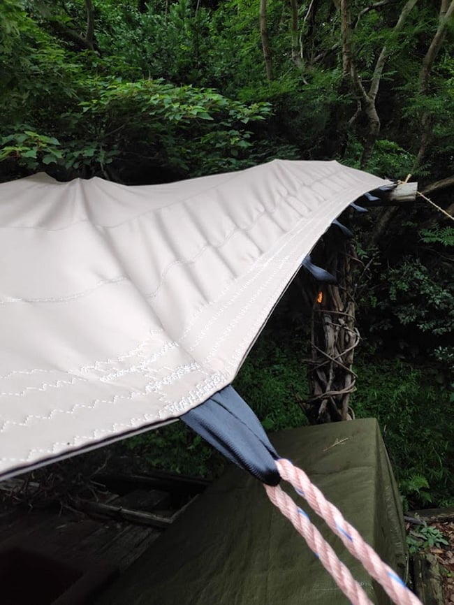 ストレッチテント 野外フェス イベント タープ【8m x 6m】[レンタル