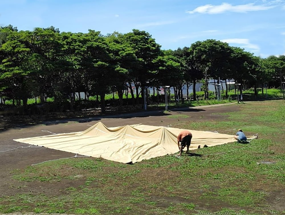 ストレッチテント 野外フェス イベント タープ【12m x 12m