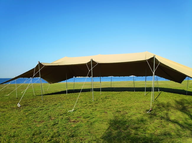 ストレッチテント 野外フェス イベント タープ【15m x 8m】【即納】の写真イベント テント,ストレッチテント,イベント,stretch tent