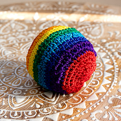 【3個SET】ジャグリングボウル - レインボー - サブ3