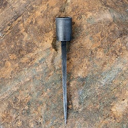 インドのアイアン キャンドル スタンドロング シンプル - サブ3