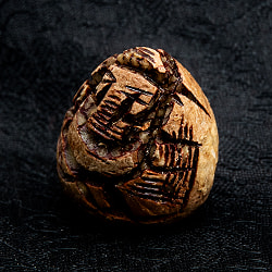 【5個セット】キンマの実に彫られたガネーシャ - Supari Ganesh 少し小さめ - サブ3