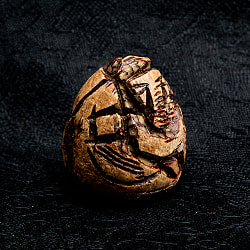 【5個セット】キンマの実に彫られたガネーシャ - Supari Ganesh 少し小さめ - サブ4