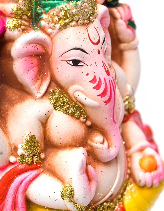 ピンクのガネーシャ像 約30cm① ワット・サマーン・ラッタナーラーム