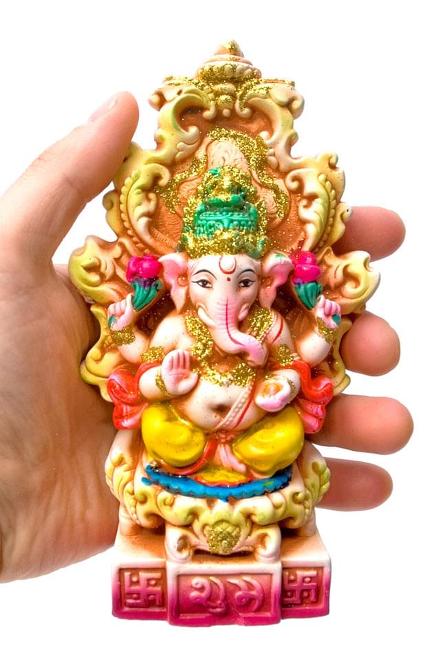 あぐらガネーシャ【16cm】 -ピンク（金ラメ） の通販 - TIRAKITA.COM