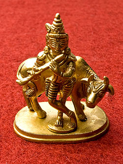 クリシュナと聖牛 【10cm】 - サブ5