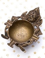 ブラスの神様灰皿