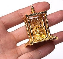 ゴールド・ミニ・シヴァ・リンガム - 寺院タイプの商品写真