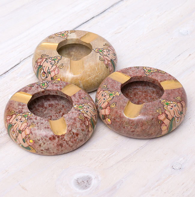 灰皿 置物 オブジェ 天然石？ 水晶？ 翡翠ボール？ 【公式通販】