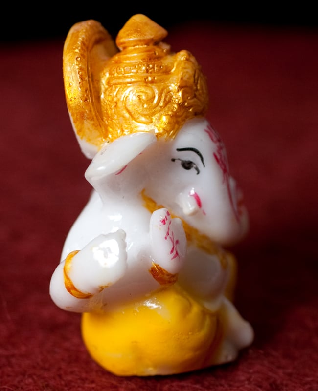 半端ない最強金運神！祈祷済み魂入り本場チベット製ガネーシャ 坐像 祈祷