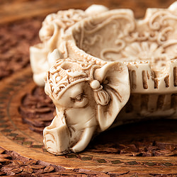 ホワイト・エレファント灰皿[13cm] - サブ2