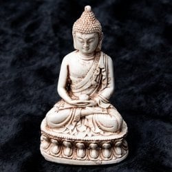 ホワイト・ブッダ[約12cm](TI-RSDL-1170)