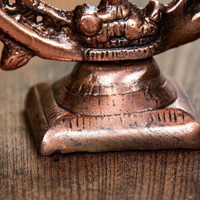 ダンシング・シヴァ【約19cm】 4 - 反対側からの写真です
