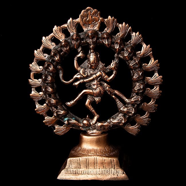 ダンシング・シヴァ【28cm】の写真1枚目です。インド最大の神の一柱、シヴァ神です。シヴァ,シヴァ像,神様像,ナタラジ,ヒンドゥー教,ナタラージャ,パシュパティ,shiva
