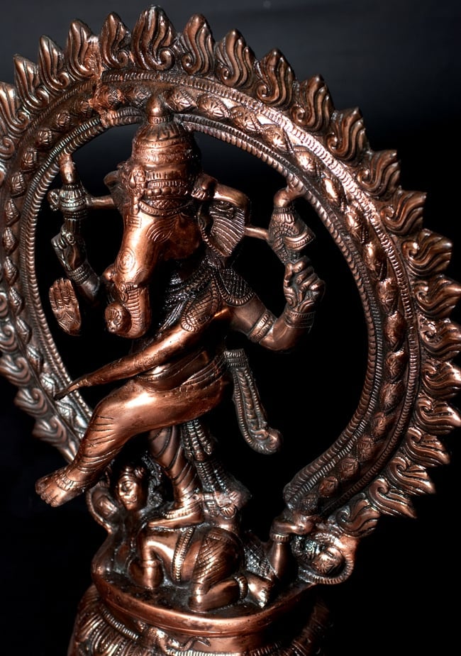 ダンシング・ガネーシャ【61.5cm】 3 - 斜め上からの写真です