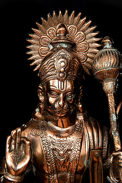 ハヌマーン像 尻尾付き【63cm】 - サブ2