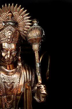 ハヌマーン像 尻尾付き【63cm】 - サブ4