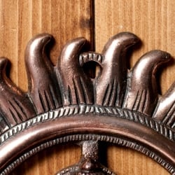 〔壁掛けタイプ〕インドの神様ウォールハンギング - 座りガネーシャ〔25cm〕 - サブ5