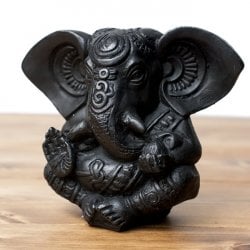 ラッドゥ・ガネーシャ ブラック[13cm]