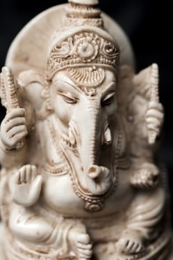 丸台座ガネーシャ[10.5cm] - サブ2