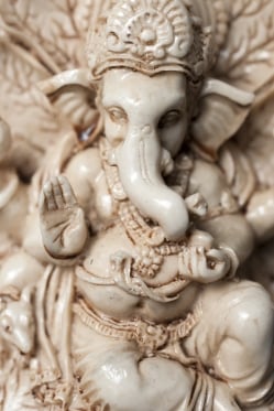 リーフガネーシャ ホワイト[10cm] - サブ2