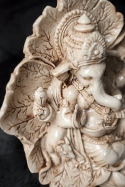 リーフガネーシャ ホワイト[10cm] - サブ3