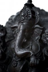 リーフガネーシャ ブラック[15.5cm]