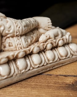 スリーピング ガネーシャ ホワイト[19cm] - サブ4