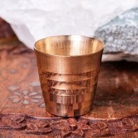 限定セールインドの礼拝用ブラス カップ[3.5cm×3.5cm]