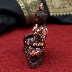 手彫り模様のブッダ像[3.2cm] - サブ2