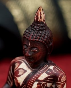 手彫り模様のブッダ像[3.2cm] - サブ4