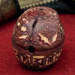 手彫り模様のスカル型灰皿＆小物入れ - サブ3