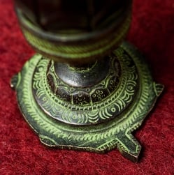 ロータスのお香&キャンドルスタンド - 11cm - サブ4