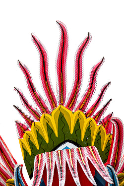 [訳アリ]ガルーダ像 特大サイズ70cm - サブ3