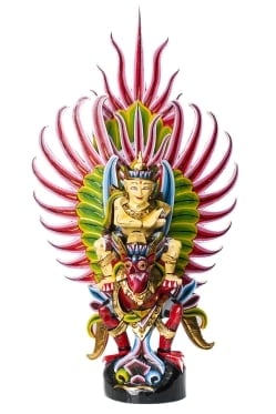 ガルーダ＆ヴィシュヌ像 特大サイズ70cm - サブ2