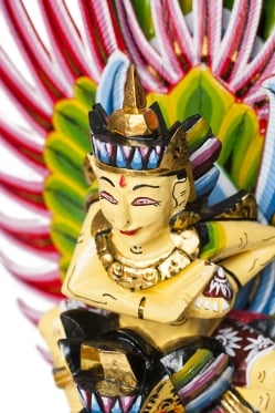 ガルーダ＆ヴィシュヌ像 特大サイズ70cm - サブ5