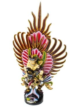 ガルーダ＆ヴィシュヌ像 特大サイズ70cm - サブ3